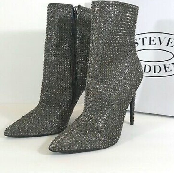 Steve Madden Embellished Booties - Picture 1 of 2